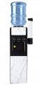 Кулер напольный Ecotronic K25-LCE  электронное охлаждение, нажим рукой, бело-черный